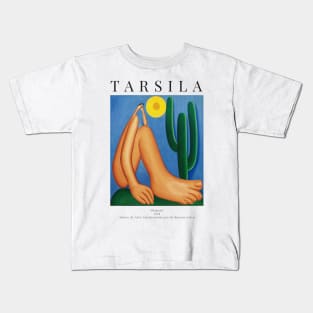 Abaporu - Tarsila do Amaral - Exhibition Poster Kids T-Shirt